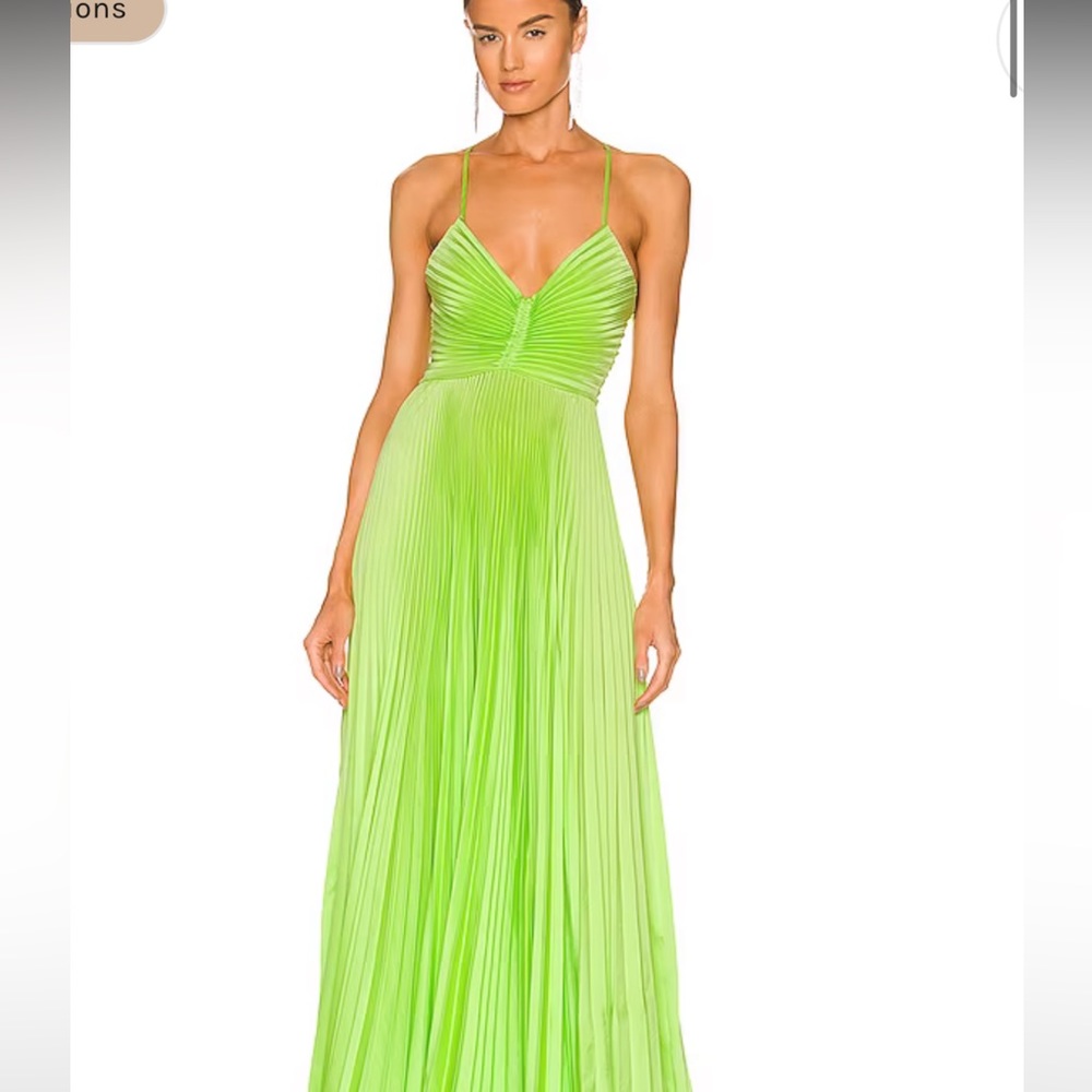 ALC Aries dress new with tags size 4 Pleated v neck dress